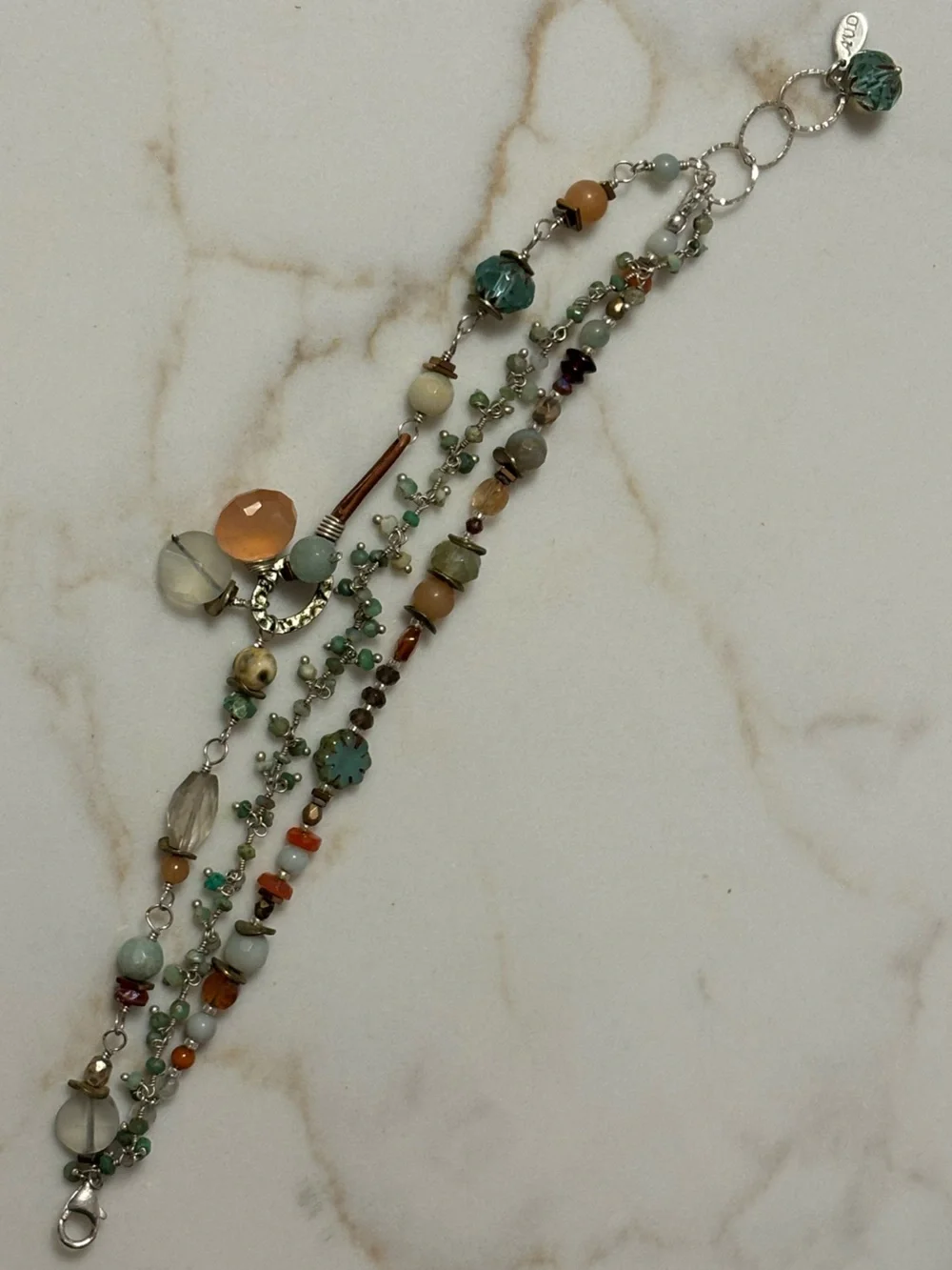 Layered Multi-Bead Bracelet